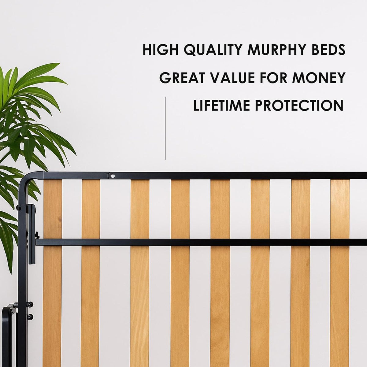 Murphy Bed - Murphy Bed Queen - Folding Bed - Horizontal - 60" X 80" - Classic